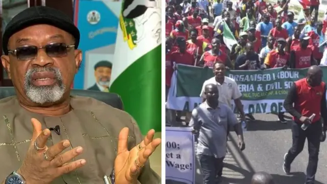 Ngige àti àwọ́n òṣìṣẹ́