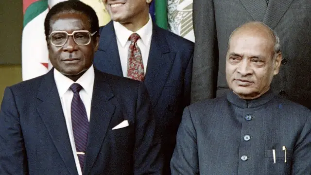 रॉबर्ट मुगाबे, नरसिम्हा राव