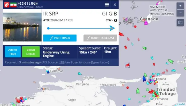 Ubicación del Fortune