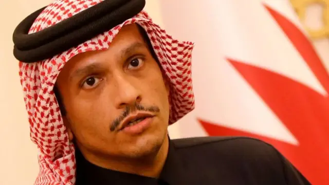 কাতারের পররাষ্ট্রমন্ত্রী শেখ মোহামেদ বিন আব্দুল রহমান আল থানি