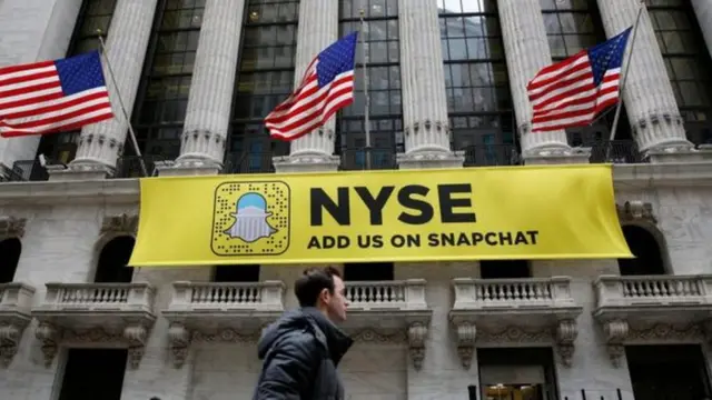 Snapchat NY borsası