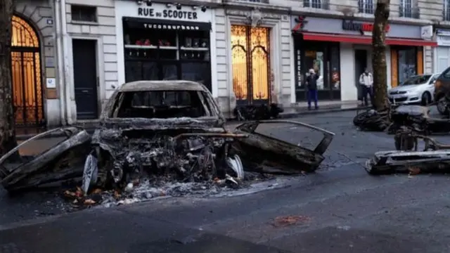 احتجاجات فرنسا