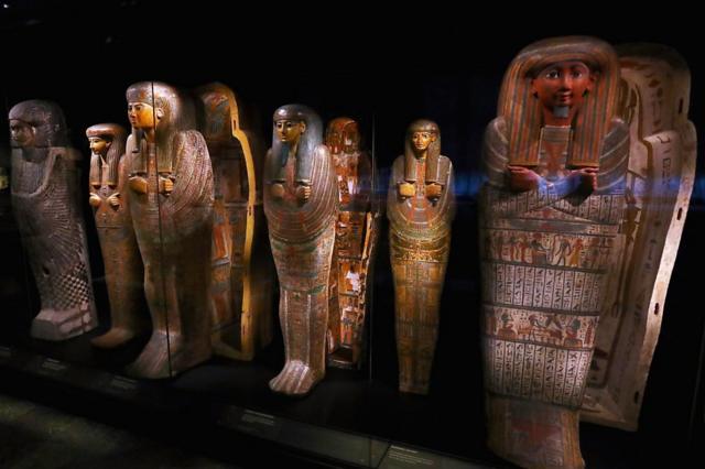 Trésors trouvés dans les pyramides d'Egypte