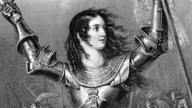 Ilustração de Joana d'Arc