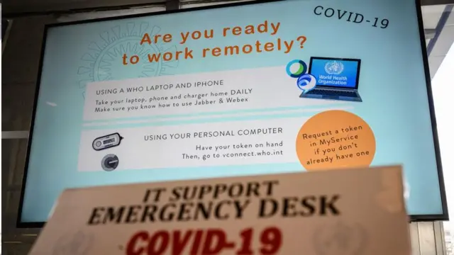 شرکت‌های بزرگ و کوچک سراسر دنیا شروع به معرفی برنامه‌های اجباری دورکاری کرده‌اند تا فاصله‌گیری اجتماعی برای جلوگیری از انتشار ویروس کووید۱۹ را ترویج کنند.