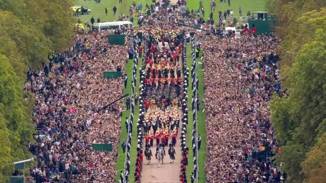 من جنازة الملكة إليزابيث الثانية