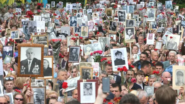 "Бессмертный полк" в Киеве