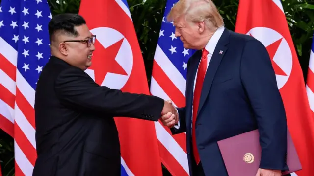 金正恩与特朗普新加坡峰会