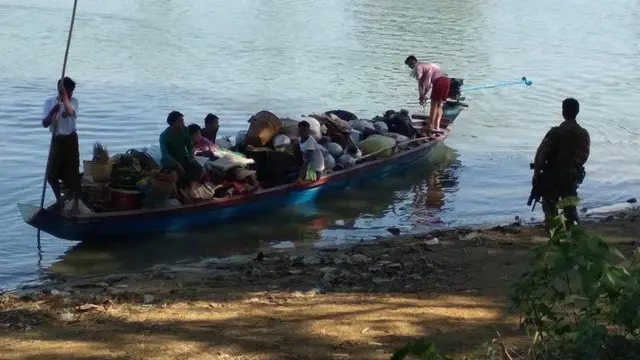 ရခိုင်ပြည်နယ်က တိုက်ပွဲတွေကြောင့် ထွက်ပြေးလာကြတဲ့ ဒုက္ခသည်တွေ