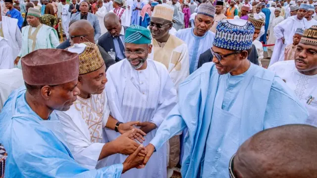 Aarẹ Muhammadu Buhari naa lọ Yidi