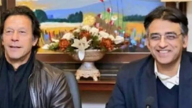 इमरान ख़ान और असद उमर