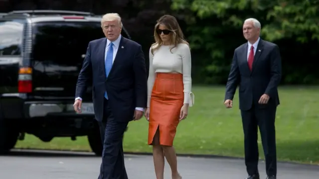 Donald y Melania Trump