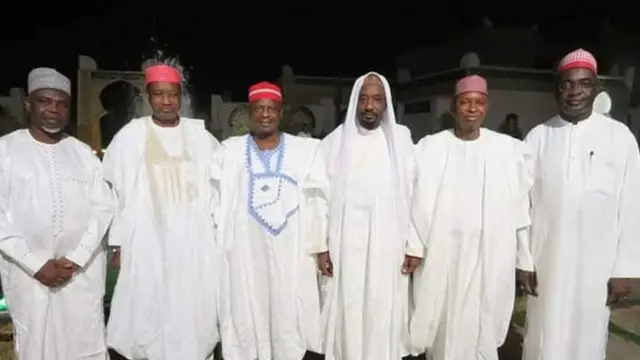 Rabiu Musa Kwankwaso da Sarkin Sanusi II