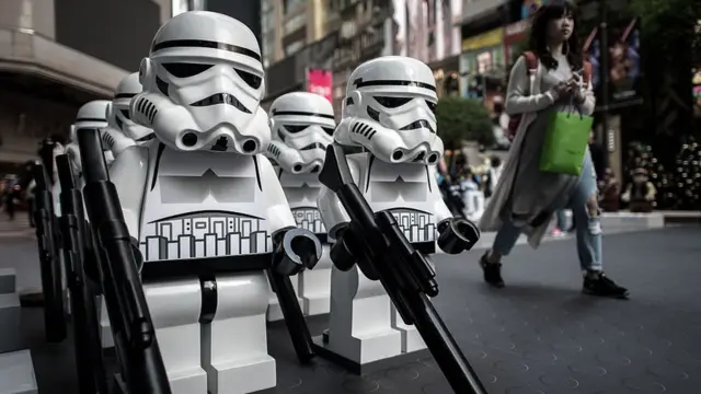 Lego "Star Wars" figures