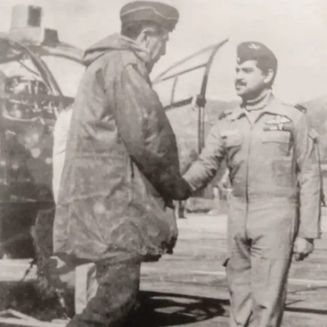 స్క్వాడ్రన్ లీడర్ రోహిత్ రాయ్, ఎయిర్ మార్షల్ కాట్రే