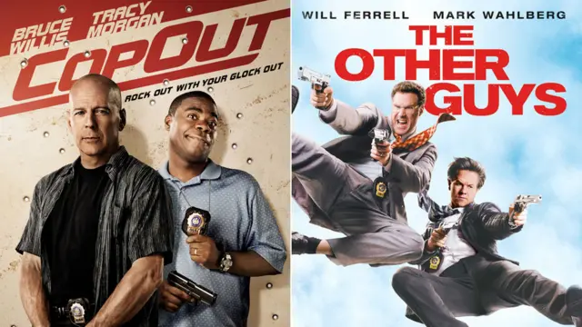 Afiches de Cop Out y The Other Guys