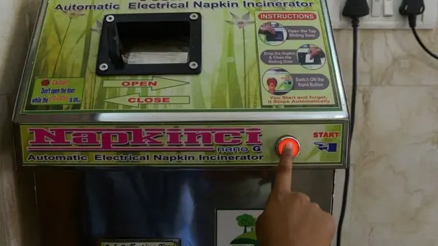 સેનિટરી નેપકિનનું વેન્ડિંગ મશીન