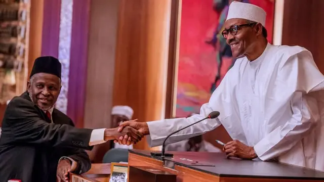 Muhammadu Buhari ya rantsar da Ibrahim Mohammed a ranar Juma'a