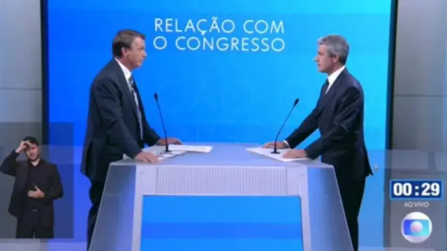 Bolsonaro e Felipe D'avila