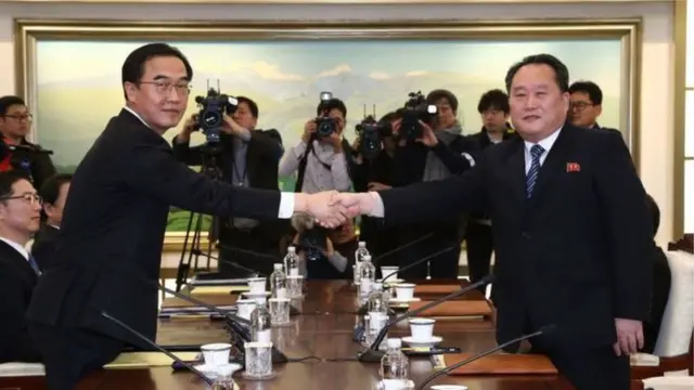 9일 판문점 평화의 집에서 열린 남북 고위급회담