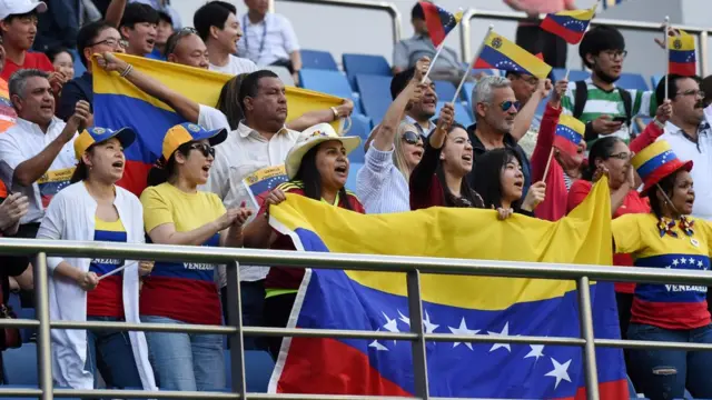 Aficionados venezolanos