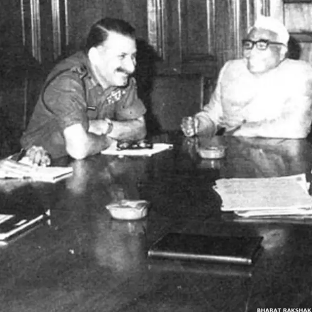 सैम मानेकशॉ और जगजीवन राम