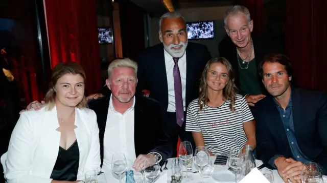 تامی هاس، جان مک‌انرو، دانیلا هانتکوو، منصور بهرامی، بوریس بکر، دینارا سافینا