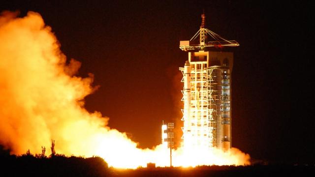 Запуск китайского спутника в 2016 году