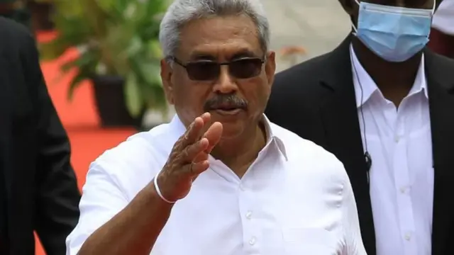 இலங்கை ஜனாதிபதி கோட்டாபய ராஜபக்ஷ