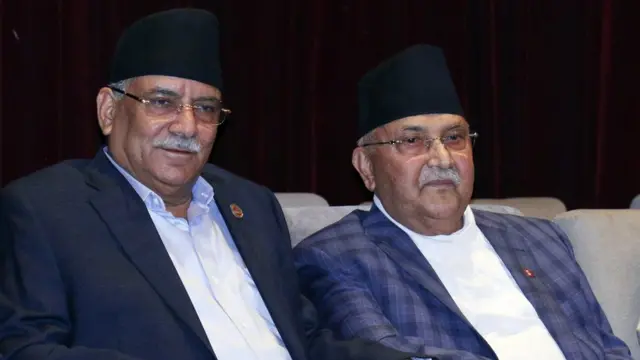 प्रचण्ड र ओली