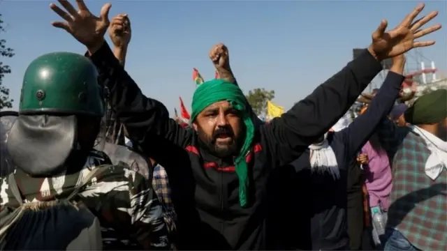 రైతుల నిరసనలు