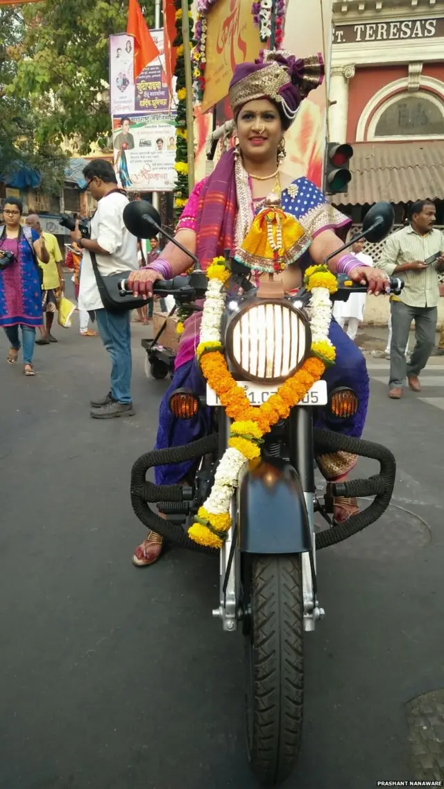 मुंबईतल्या गुढीपाडव्याची क्षणचित्रे