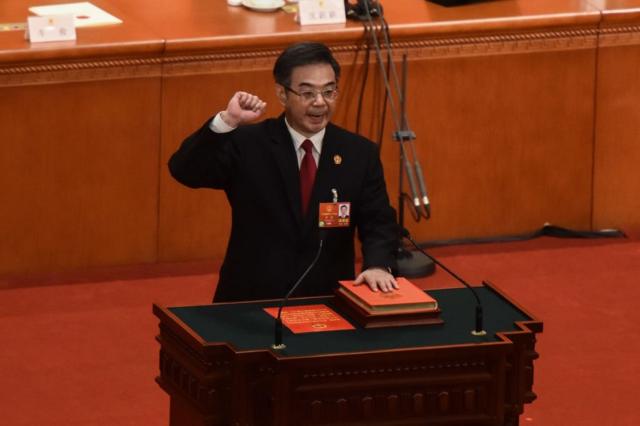 周强在2013年当选最高人民法院院长，此前，他担任湖南省委书记。