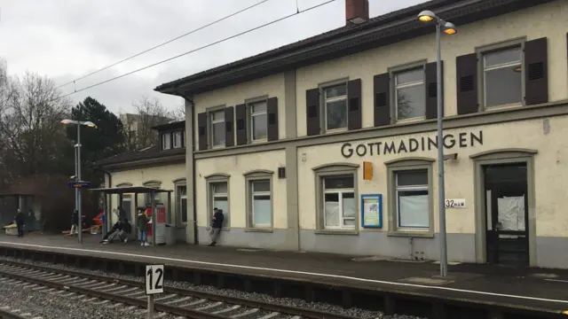 Пограничная немецкая станция Готтмадинген