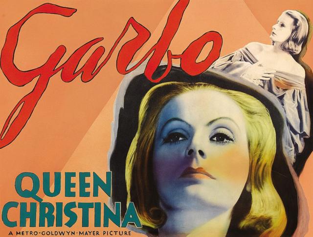 Un poster de Greta Garbo en su film "La reina Cristina", de 1933