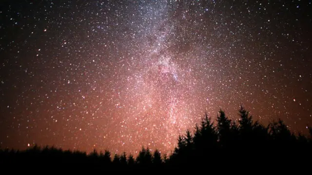 ночное небо в декабре