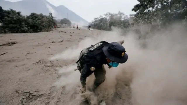 Guatemala, Fuego, gunung berapi
