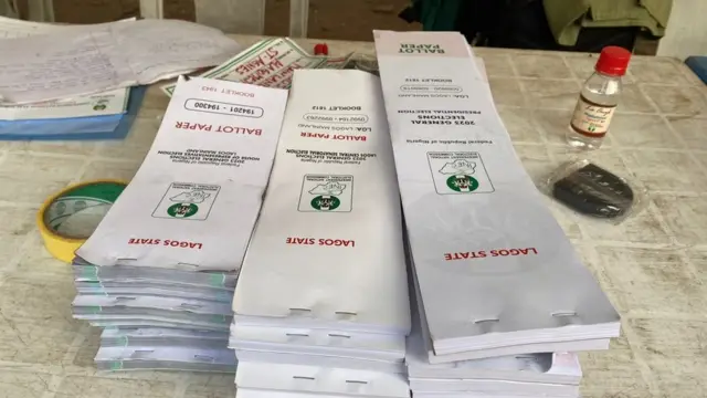 Ngwa ọrụ ndị Inec n'Ikeja Legọọs 8.07am