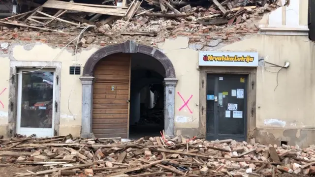 Petrinja, zemljotres