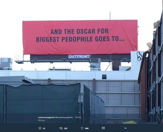 Una valla en Los Ángeles, California, Estados Unidos.