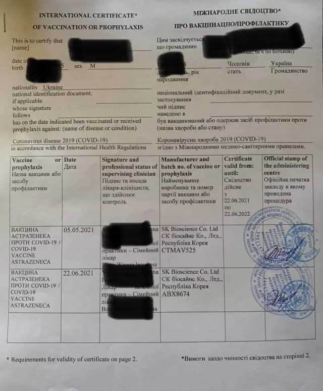 Паперовий сертифікат