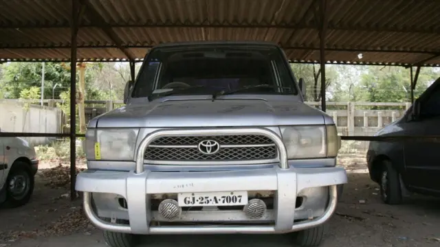 சொராபுதீனை அகமதாபாத்துக்கு அழைத்துச் செல்ல பயன்படுத்தப்பட்டதாக கூறப்படும் கார்