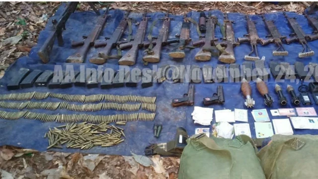 ဖမ်းမိလက်နက်များ