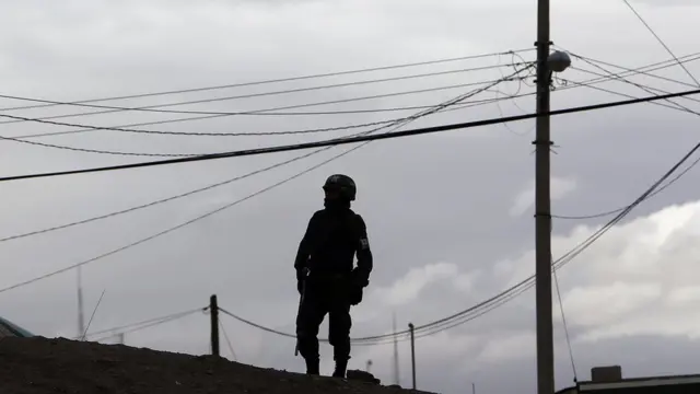 Soldado mexicano en Ciudad Juárez en 2010.