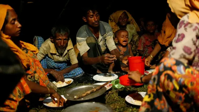 Myanmar, Rohingya, pengungsi