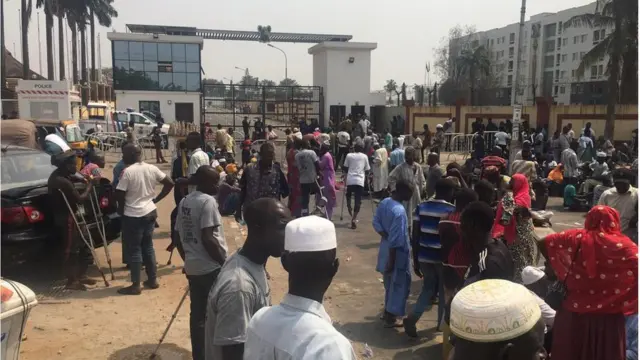 Di grop dey protest ban of keke