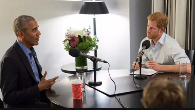 الأمير هاري والرئيس السابق باراك أوباما