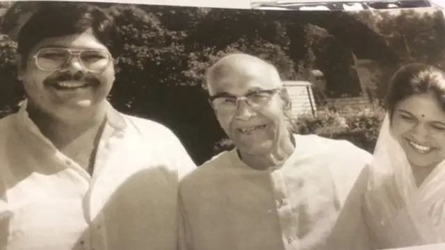 ਧੀ ਅਤੇ ਨੂੰਹ ਨਾਲ ਰਾਮਨਾਥ ਗੋਇਨਕਾ