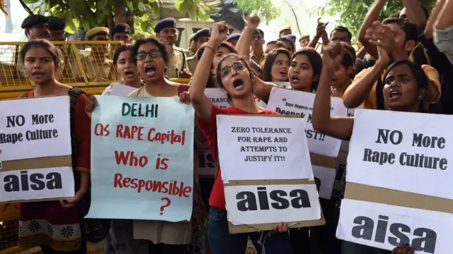 ধর্ষণের সংস্কৃতির বিরুদ্ধে ভারতে প্রতিবাদ