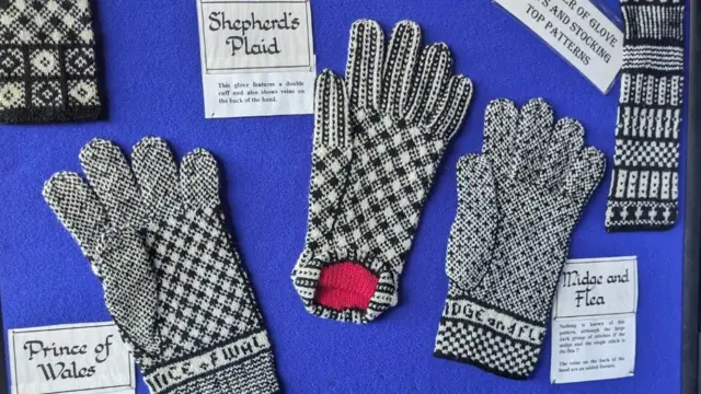 Knitter records glove patterns to save Sanquhar designs